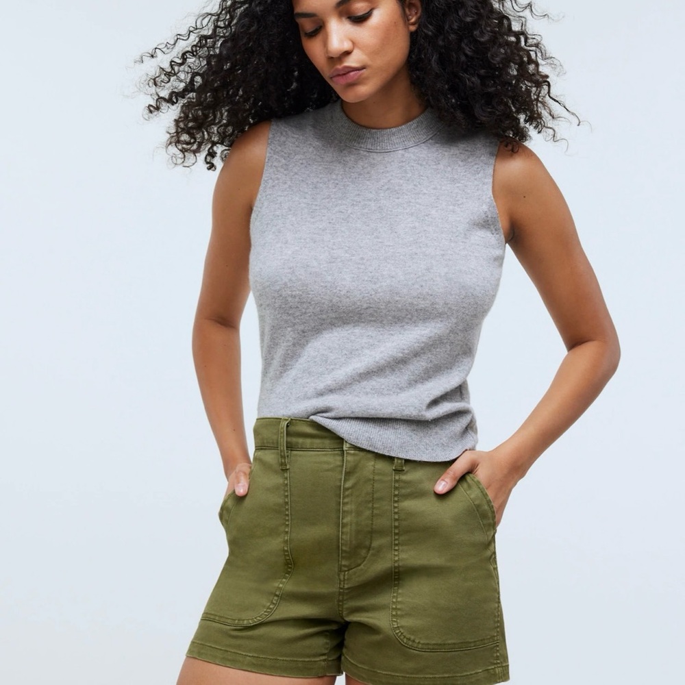 Madewell Olive Green Women's Shorts